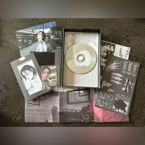 Agust D D-Day Album Set WITH random PCs (ver. 1 & 2) - Picture 3 of 8